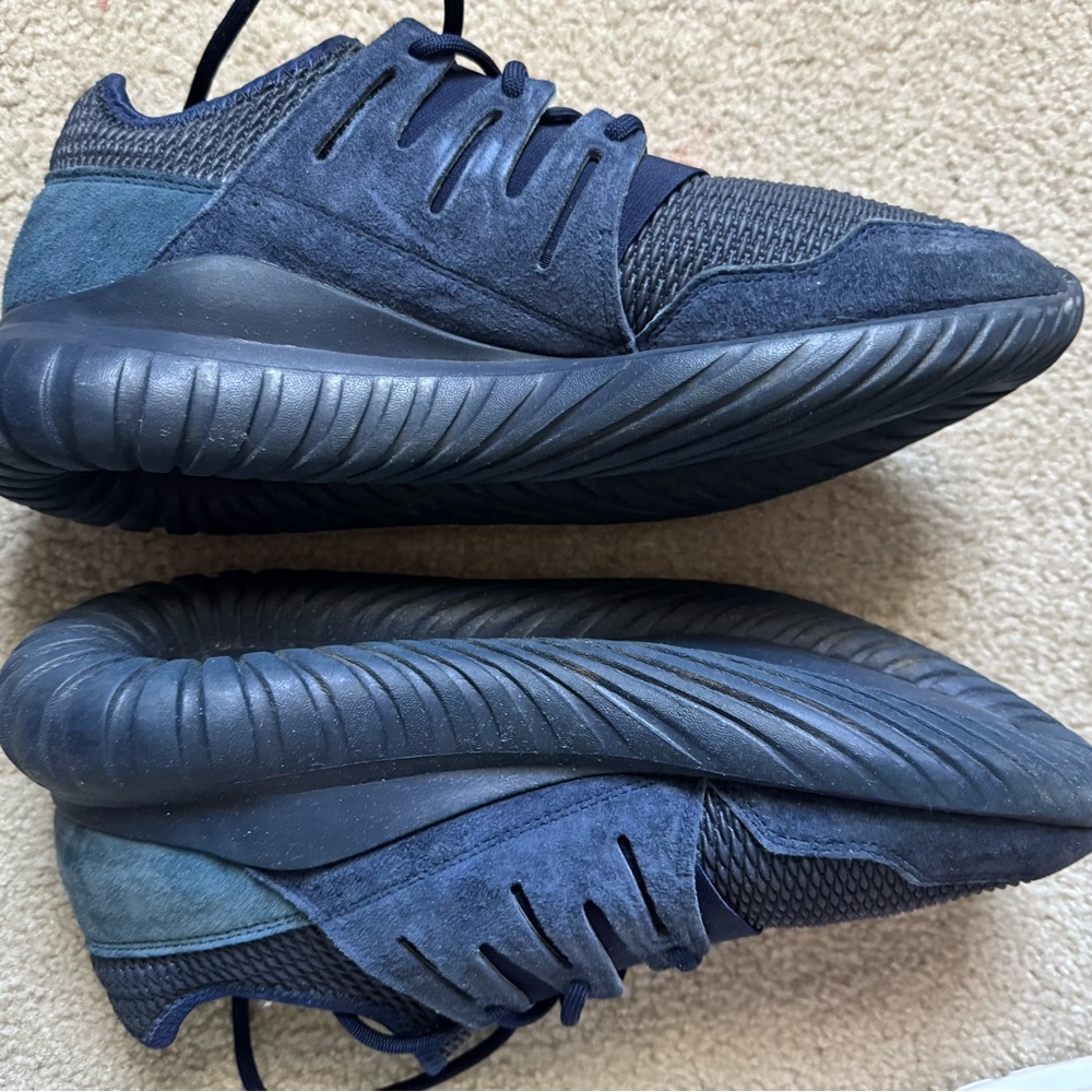 adidas Men's Navy Blue Tubular Sneakers